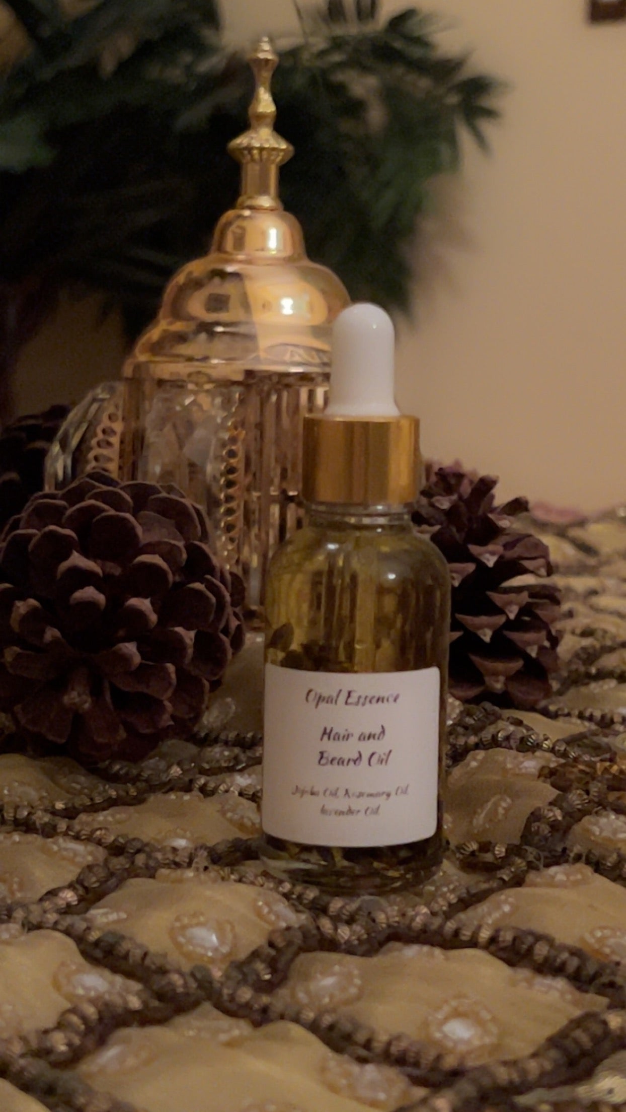 Handcrafted natural hair oils